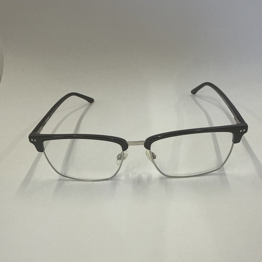Ernest Hemingway Eyeglasses Browline 4629 Designer Frames Only Black 58/18/150